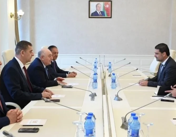 Savaşan, Azerbaycan Milli Meclisi’nde Guliyev ile görüştü: Azerbaycan ilişkileri güçlenecek